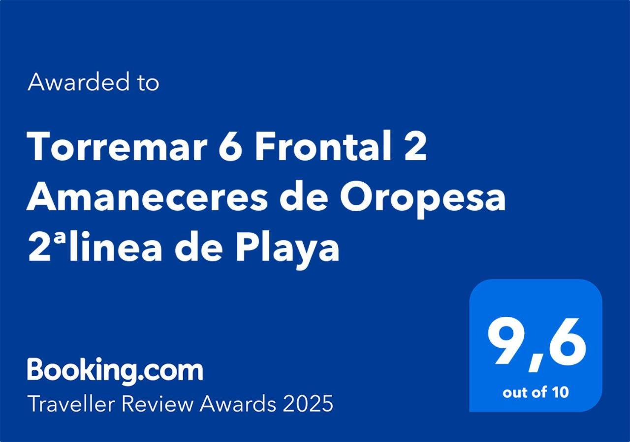 Appartement Torremar 6 Frontal 2 Amaneceres De Oropesa 2ªlinea De Playa *